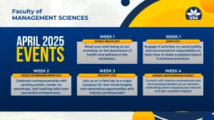 Faculty of Management Sciences Event Calendar 2024-25