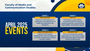 Media and Communication Studies Event Calendar 2024-25