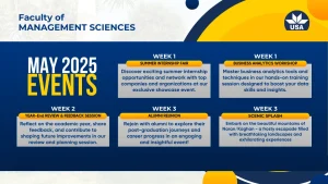 Faculty of Management Sciences Event Calendar 2024-25