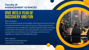 Faculty of Management Sciences Event Calendar 2024-25