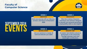 Faculty of Computer Science Event Calendar 2024-25