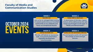 Media and Communication Studies Event Calendar 2024-25
