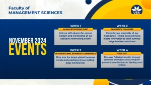 Faculty of Management Sciences Event Calendar 2024-25