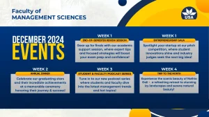 Faculty of Management Sciences Event Calendar 2024-25