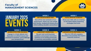 Faculty of Management Sciences Event Calendar 2024-25