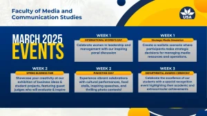 Media and Communication Studies Event Calendar 2024-25