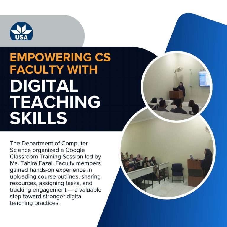 Enhancing Digital Learning: Google Classroom Workshop for Faculty
